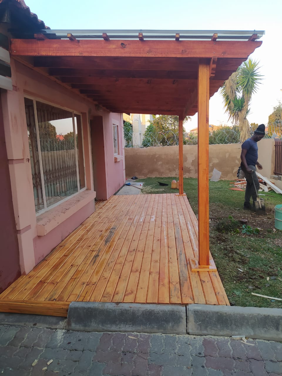 Pergola Shades project 1: After by Hot Mix Holdings